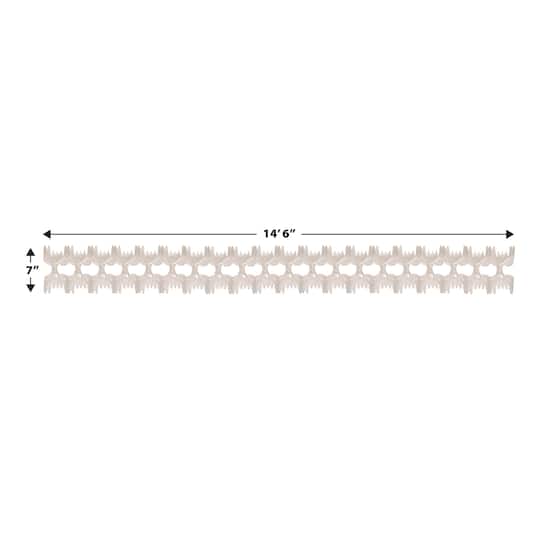 Beistle 14.5ft. White Pageant Garland